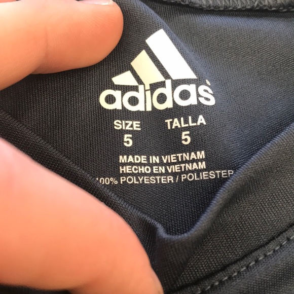 Adidas T-Shirt with Undershirt Size Little Boys 5 - Picture 3 of 8